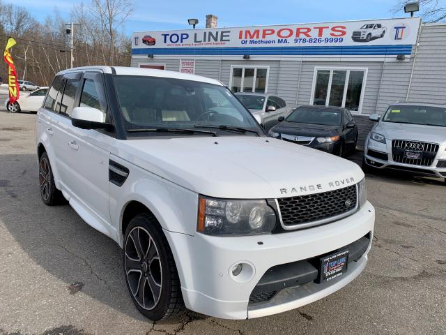 SALSP2E42DA787411 - 2013 LAND ROVER RANGE ROVE WHITE photo 2