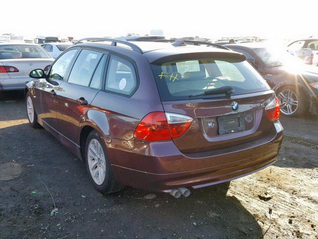 WBAVT13516KW24054 - 2006 BMW 325 XIT BROWN photo 3