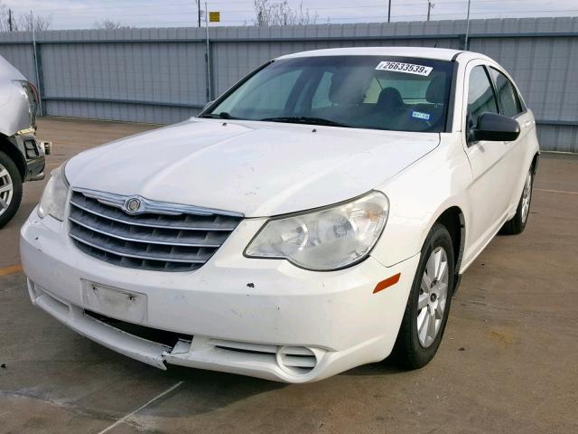 1C3CC4FB0AN130924 - 2010 CHRYSLER SEBRING TO WHITE photo 2