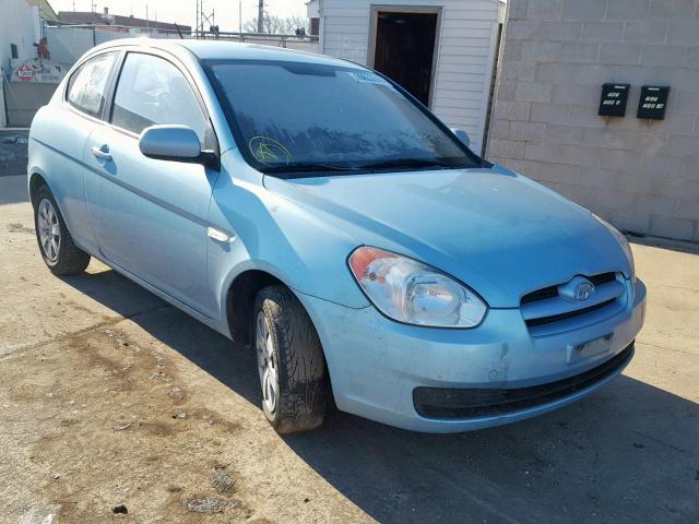 KMHCM3AC0AU172501 - 2010 HYUNDAI ACCENT BLU BLUE photo 1