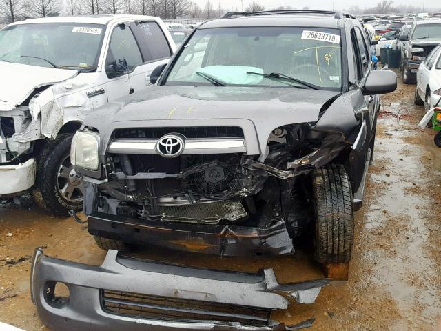 5TDBT48A65S243756 - 2005 TOYOTA SEQUOIA LI GRAY photo 7