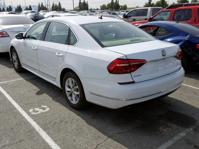 1VWAT7A34HC021549 - 2017 VOLKSWAGEN PASSAT S WHITE photo 3