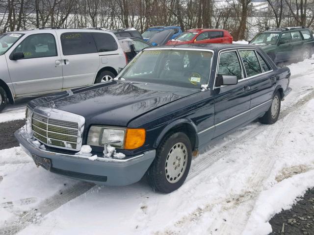 WDBCB25D4HA306119 - 1987 MERCEDES-BENZ 300 SDL BLUE photo 2