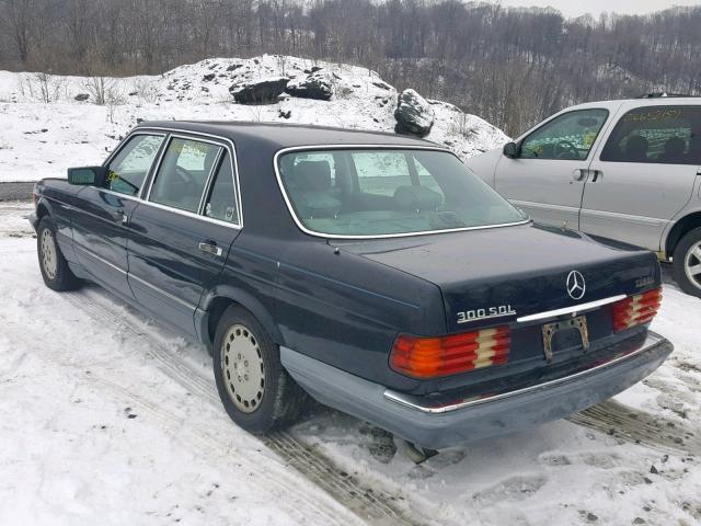 WDBCB25D4HA306119 - 1987 MERCEDES-BENZ 300 SDL BLUE photo 3