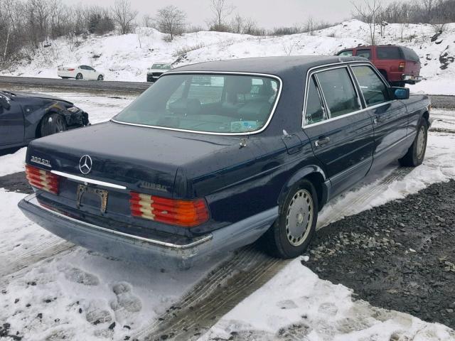 WDBCB25D4HA306119 - 1987 MERCEDES-BENZ 300 SDL BLUE photo 4