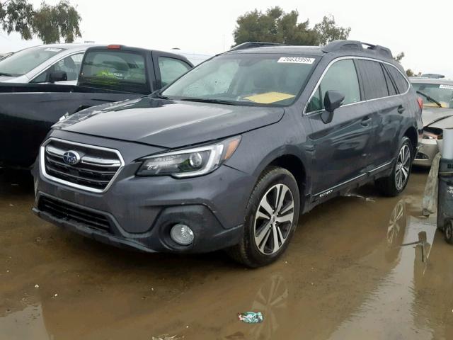 4S4BSENC9J3331349 - 2018 SUBARU OUTBACK 3. GRAY photo 2