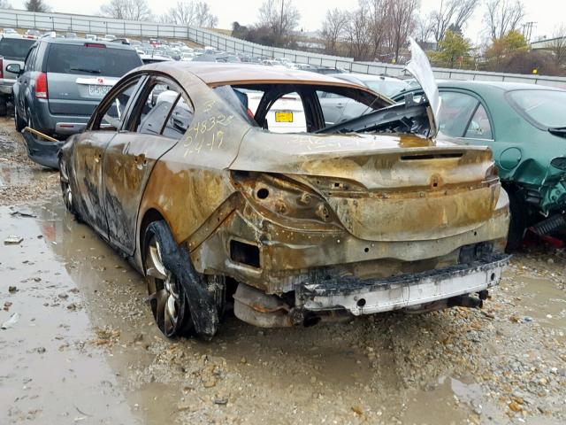 2G4GT5GX2E9211411 - 2014 BUICK REGAL GS BURN photo 3