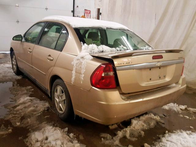 1G1ZT54844F115904 - 2004 CHEVROLET MALIBU LS GOLD photo 3