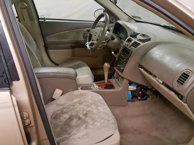 1G1ZT54844F115904 - 2004 CHEVROLET MALIBU LS GOLD photo 5