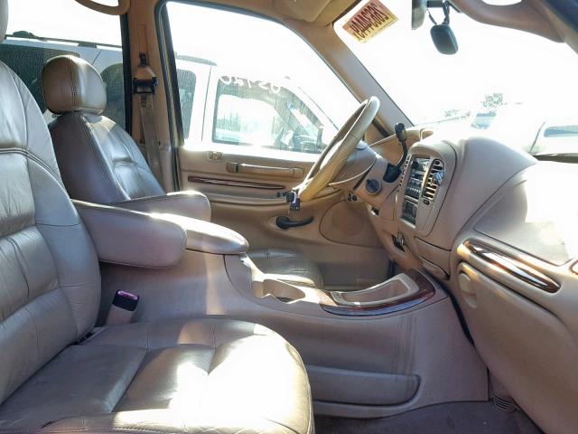 5LMRU27A6XLJ41663 - 1999 LINCOLN NAVIGATOR ოქროსფერი ფოტო 5