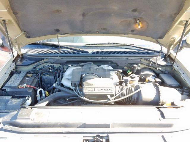 5LMRU27A6XLJ41663 - 1999 LINCOLN NAVIGATOR ოქროსფერი ფოტო 7