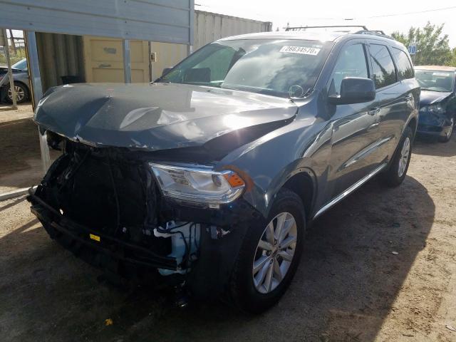 1C4RDJAG5KC683800 - 2019 DODGE DURANGO SXT  photo 2