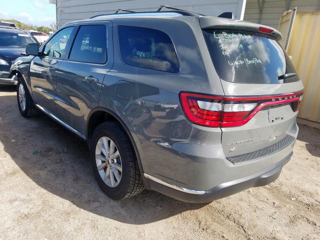 1C4RDJAG5KC683800 - 2019 DODGE DURANGO SXT  photo 3