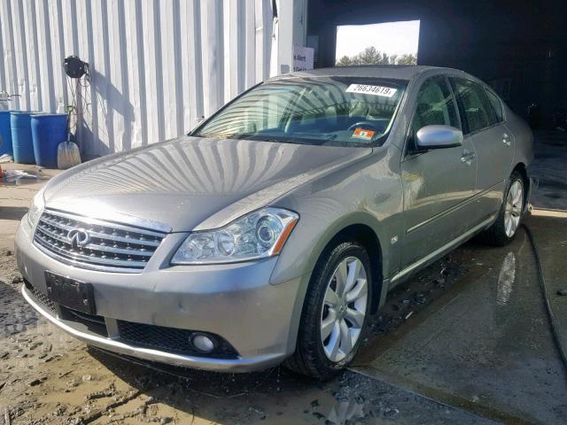 JNKAY01F77M460922 - 2007 INFINITI M35 BASE GRAY photo 2