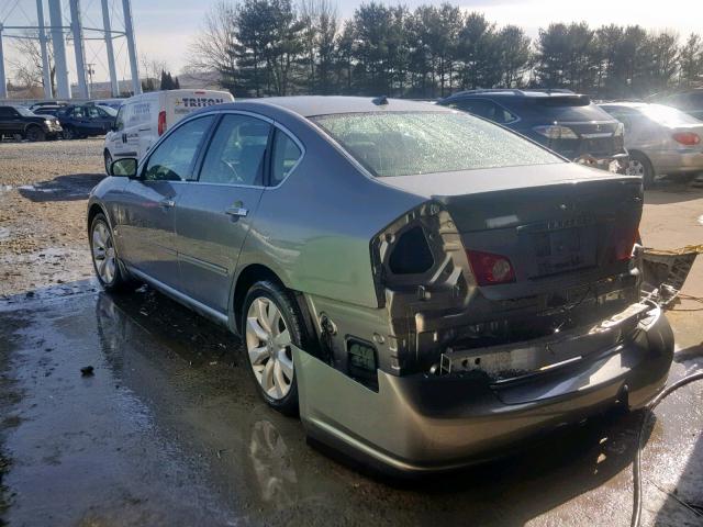 JNKAY01F77M460922 - 2007 INFINITI M35 BASE GRAY photo 3