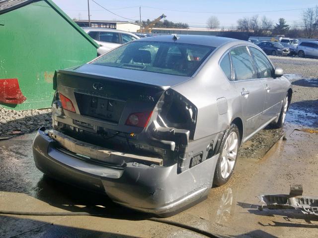 JNKAY01F77M460922 - 2007 INFINITI M35 BASE GRAY photo 4