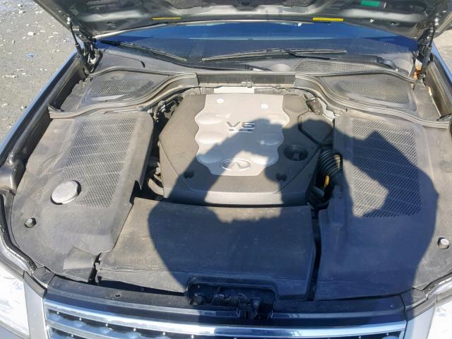 JNKAY01F77M460922 - 2007 INFINITI M35 BASE GRAY photo 7