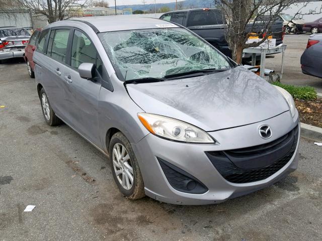 JM1CW2BL2C0117761 - 2012 MAZDA 5 GRAY photo 1