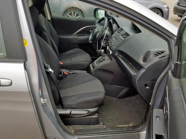 JM1CW2BL2C0117761 - 2012 MAZDA 5 GRAY photo 5