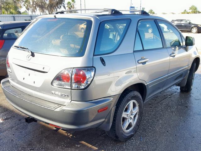 JTJHF10U020258173 - 2002 LEXUS RX 300 GRAY photo 4