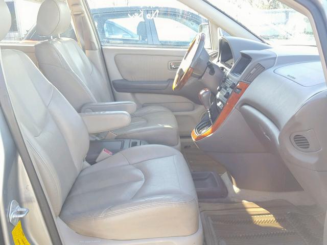 JTJHF10U020258173 - 2002 LEXUS RX 300 GRAY photo 5