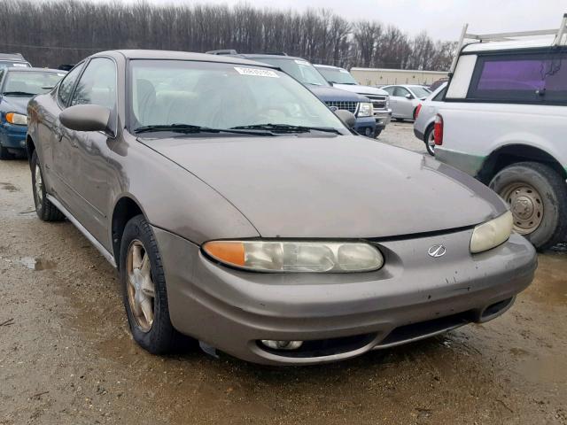 1G3NL12T11C219575 - 2001 OLDSMOBILE ALERO GL TAN photo 1