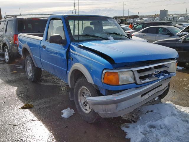 1FTCR11X8SPB06758 - 1995 FORD RANGER BLUE photo 1