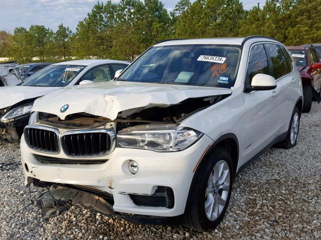 5UXKR2C59G0H41891 - 2016 BMW X5 SDRIVE3 WHITE photo 2