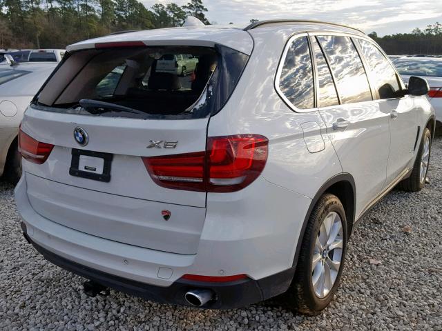 5UXKR2C59G0H41891 - 2016 BMW X5 SDRIVE3 WHITE photo 4