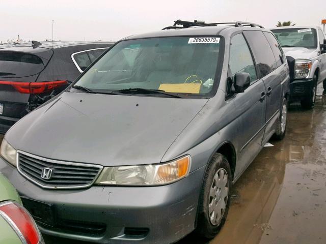 2HKRL1854YH508099 - 2000 HONDA ODYSSEY LX SILVER photo 2