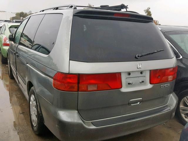 2HKRL1854YH508099 - 2000 HONDA ODYSSEY LX SILVER photo 3