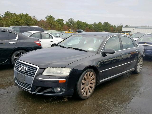 WAUMV44E37N011956 - 2007 AUDI A8 L QUATT BLACK photo 2