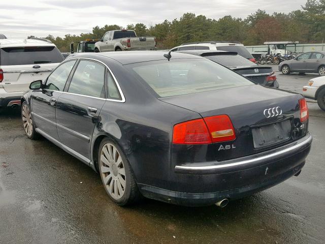 WAUMV44E37N011956 - 2007 AUDI A8 L QUATT BLACK photo 3