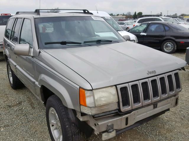 1J4GZ78YXWC163666 - 1998 JEEP GRAND CHER GRAY photo 1