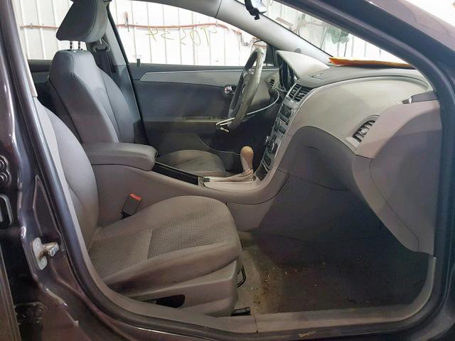 1G1ZB5EB0AF275478 - 2010 CHEVROLET MALIBU LS GRAY photo 5