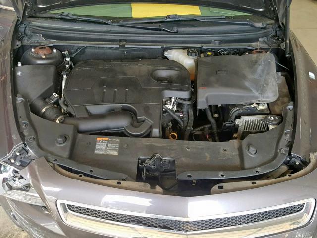 1G1ZB5EB0AF275478 - 2010 CHEVROLET MALIBU LS GRAY photo 7