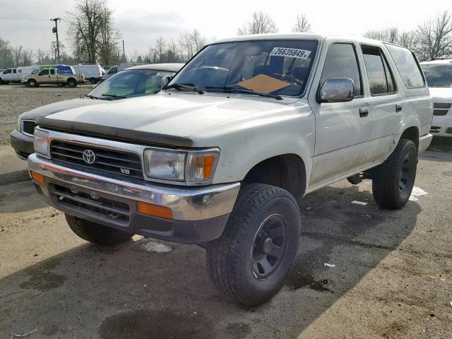 JT3VN39WXN8047968 - 1992 TOYOTA 4RUNNER VN WHITE photo 2