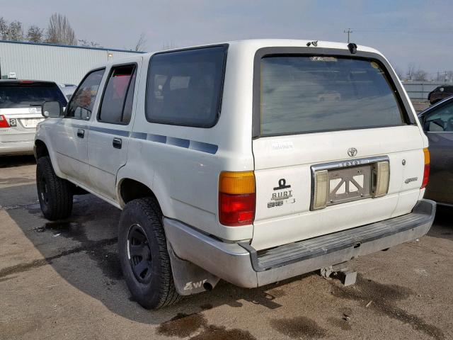 JT3VN39WXN8047968 - 1992 TOYOTA 4RUNNER VN WHITE photo 3