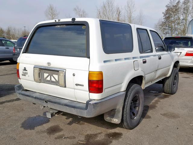 JT3VN39WXN8047968 - 1992 TOYOTA 4RUNNER VN WHITE photo 4