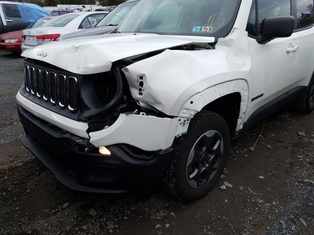 ZACCJBAT3GPD50998 - 2016 JEEP RENEGADE SPORT  photo 9