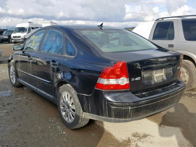 YV1MS382752052492 - 2005 VOLVO S40 2.4I BLACK photo 3