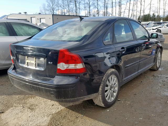 YV1MS382752052492 - 2005 VOLVO S40 2.4I BLACK photo 4