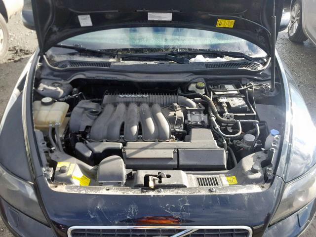 YV1MS382752052492 - 2005 VOLVO S40 2.4I BLACK photo 7