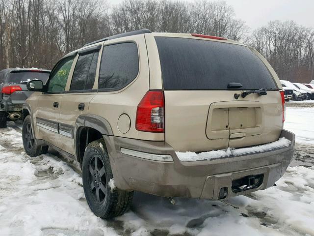 4NUDT13S142100408 - 2004 ISUZU ASCENDER S 金色 照片 3