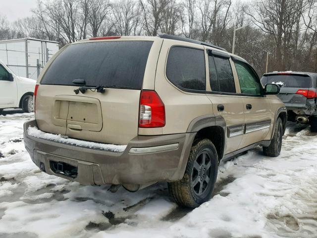 4NUDT13S142100408 - 2004 ISUZU ASCENDER S 金色 照片 4