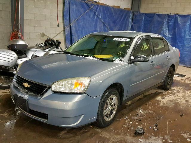 1G1ZS58F28F109438 - 2008 CHEVROLET MALIBU LS GRAY photo 2