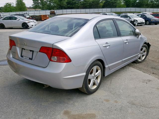 2HGFA169X8H320907 - 2008 HONDA CIVIC EXL 蓝色 照片 4