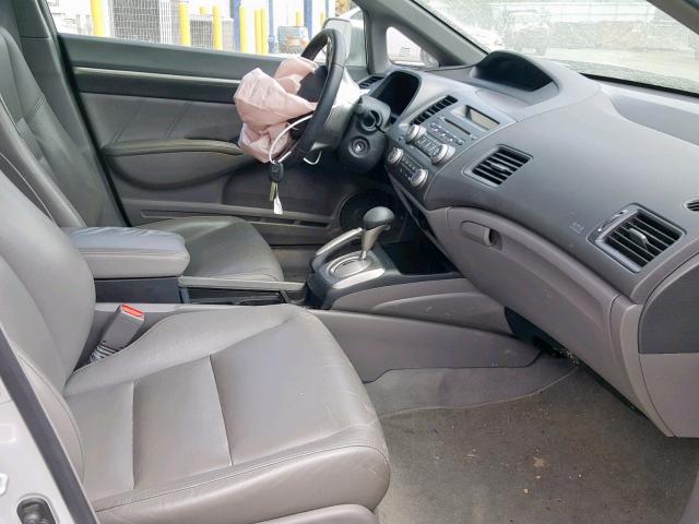 2HGFA169X8H320907 - 2008 HONDA CIVIC EXL 蓝色 照片 5