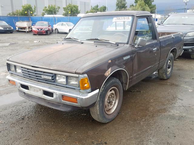 JN6ND01S0GW111792 - 1986 NISSAN 720 BROWN photo 2