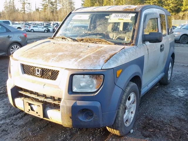 5J6YH28645L033924 - 2005 HONDA ELEMENT EX SILVER photo 2